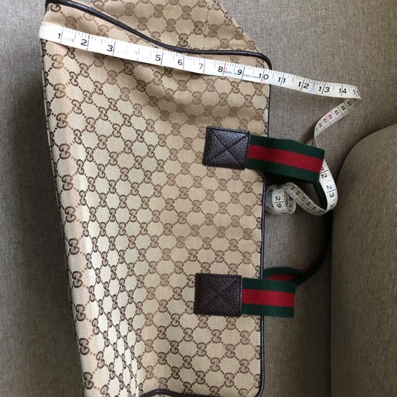 Gucci Canvas Travel Duffle Bag - Picture 6 of 11